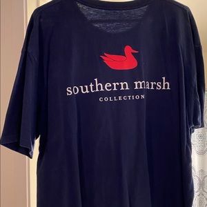 Southern Marsh Men’s Tshirt - Size XL - Blue